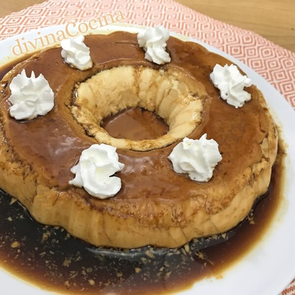 Flan de leche condensada