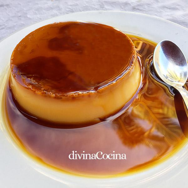 Flan de naranja fácil