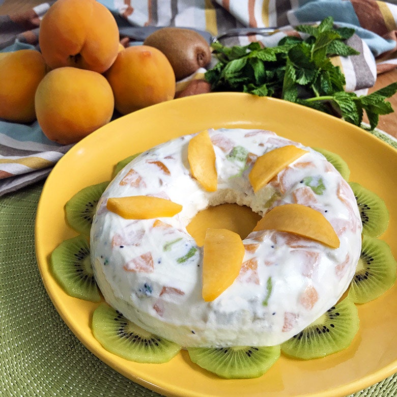 flan de queso y fruta flan de queso y fruta