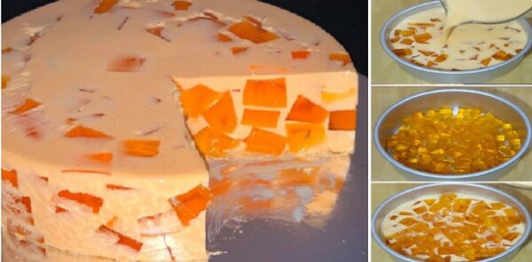 GELATINA DE NARANJA CREMOSA  ” By Sabor Pati ” Si te gusta dinos HOLA y dale a Me Gusta MIREN…