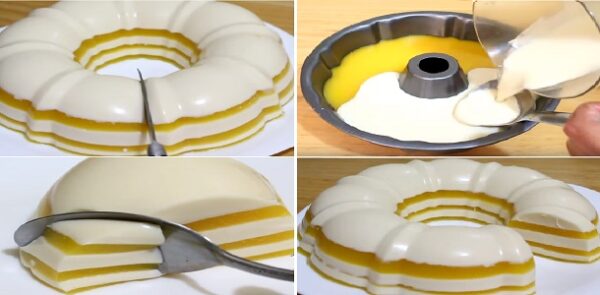 GELATINA DE TRES LECHES Y DURAZNO ” By Alejandra de Nava ” Si te gusta dinos HOLA y dale a Me Gusta MIREN…