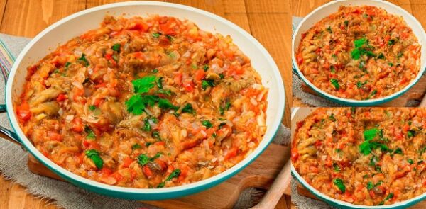 GUISO DE BERENJENA AHUMADA RECETA COCINA HINDÚ, Si te gusta dinos HOLA y dale a Me Gusta MIREN…