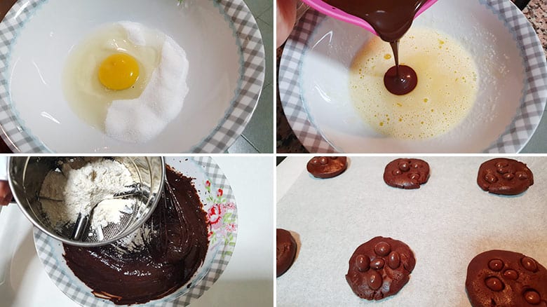 galletas de conguitos paso paso