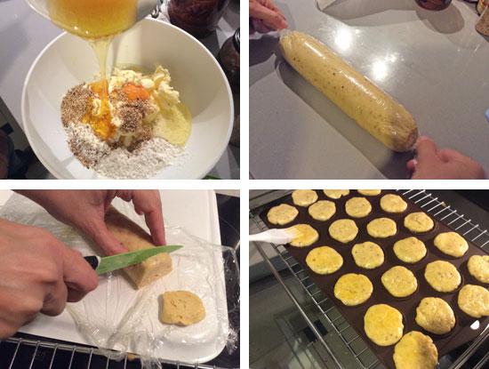 galletas de miel y sesamo galletas de miel y sésamo