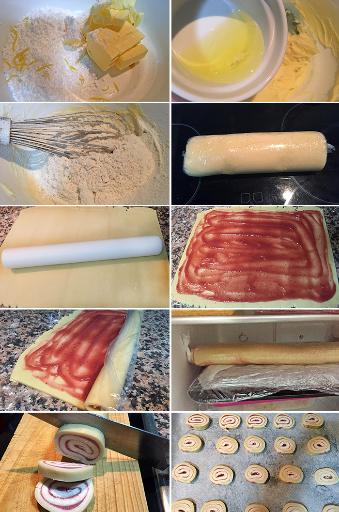 galletas espirales de mermelada galletas espirales de mermelada