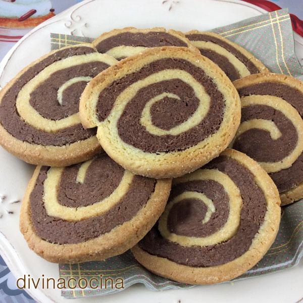 Galletas espirales