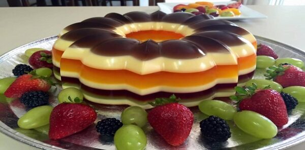 Gelatina Arcoiris Fácil de hacer , Envinada ” By Creaciones Prin ” Si te gusta dinos HOLA y dale a Me Gusta MIREN …