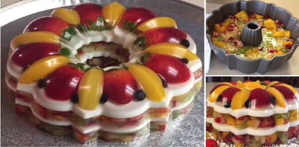 Gelatina Transparente Cristalina con Frutas Encapsuladas. Sabor piña ” By Creaciones Prin ” Si te gusta dinos HOLA y dale a Me Gusta MIREN …