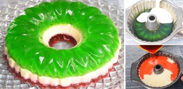 Gelatina Tricolor (how to) ” By Gina ” Si te gusta dinos HOLA y dale a Me Gusta MIREN…