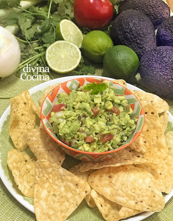 Guacamole, receta original