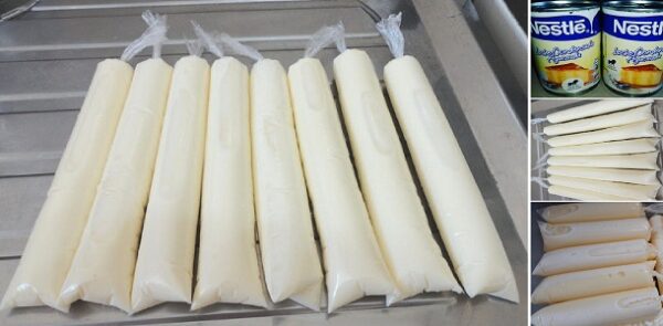 HELADITOS DE LECHE CONDENSADA, Si te gusta dinos HOLA y dale a Me Gusta MIREN…