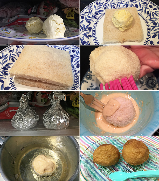 helado frito chino paso a paso helado frito chino paso a paso