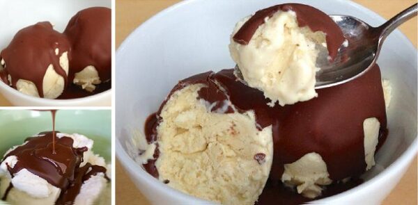 ¡Hola! ¿Qué tal? Quieres si refrescar un poquito? Magia de Cobertura CHOCOCRUJIENTE para HELADOS…