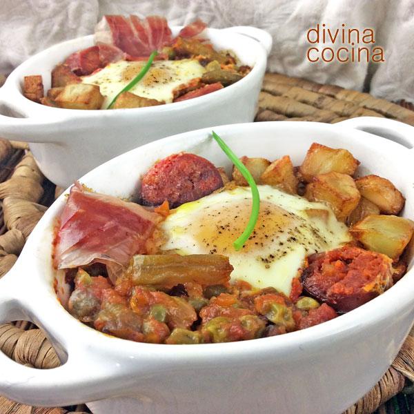 Huevos a la flamenca