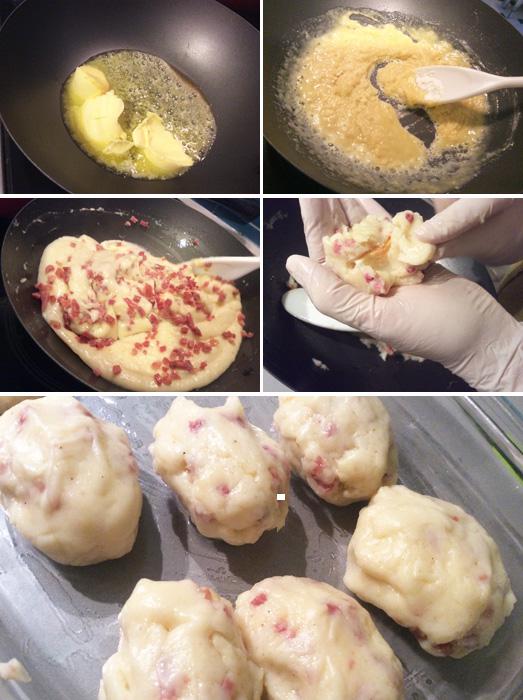 huevos con bechamel y jamón huevos con bechamel y jamón