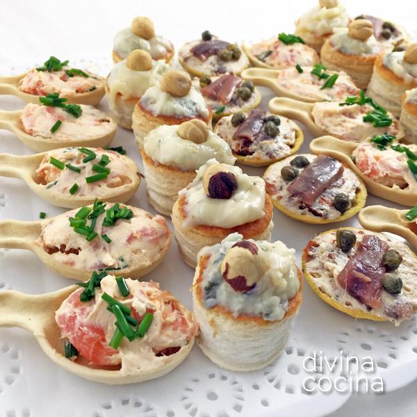 Tartaletas saladas fáciles Tartaletas saladas fáciles