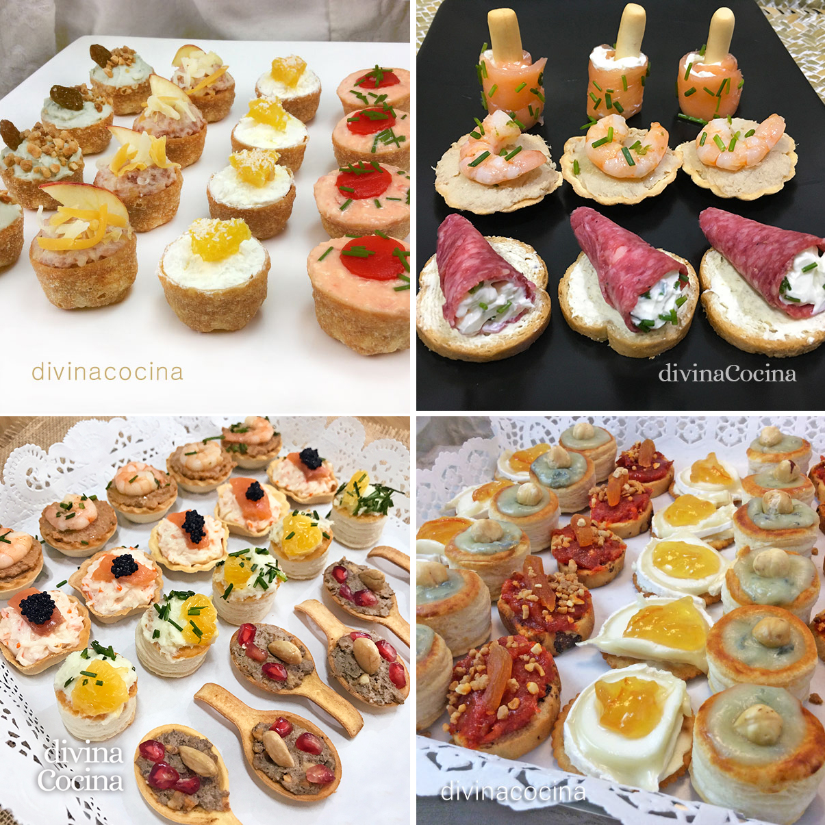 ideas y recetas de canapés y tartaletas fáciles ideas y recetas de canapés y tartaletas fáciles