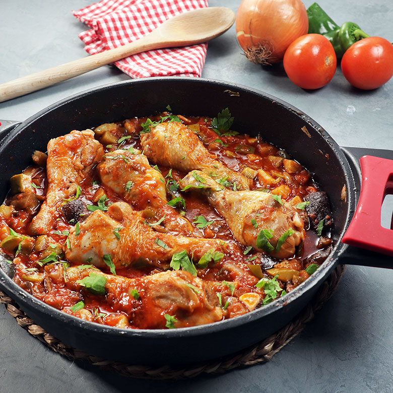 pollo con pisto sanfaina pollo con pisto sanfaina