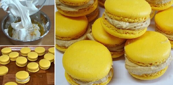 La reina de los MACARONS DE CAFÉ (French Macarons) Si te gusta dinos HOLA y dale a Me Gusta MIREN…