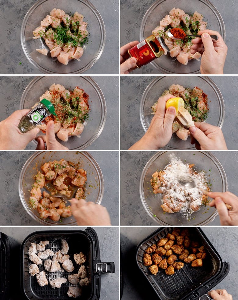 lagrimitas de pollo en freidora sin aceite airfryer lagrimitas de pollo en freidora sin aceite airfryer