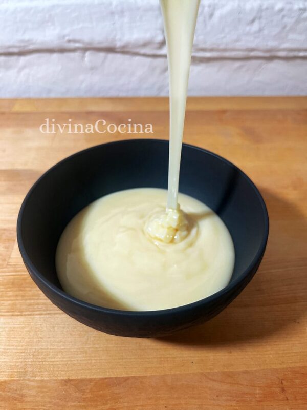 Leche condensada casera
