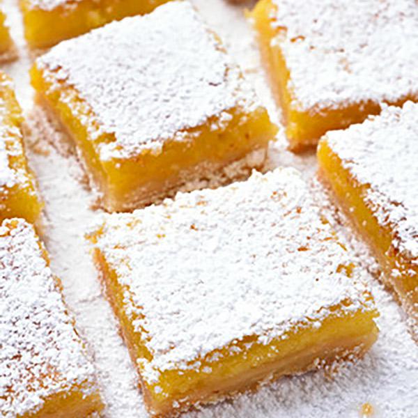 lemon bars pastelillos de limón