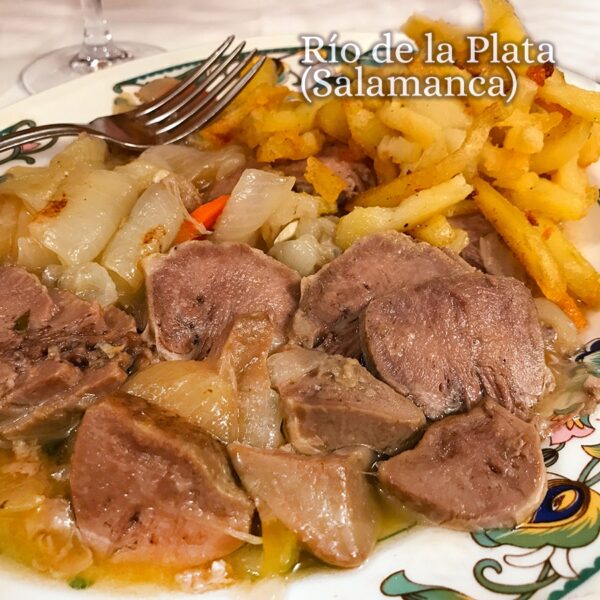 Lengua de ternera en salsa