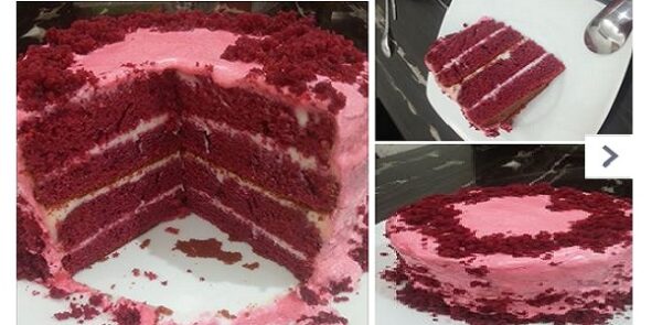 Les Comparto Torta Húmeda Red Velvet seguro te encantará, Si te gusta dinos HOLA y dale a Me Gusta MIREN …