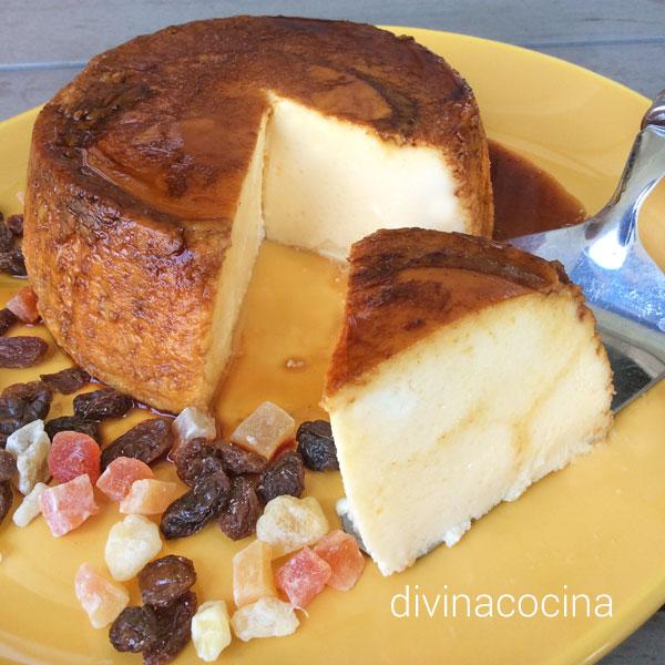 VER RECETA quesillo-de-yogur-cortado