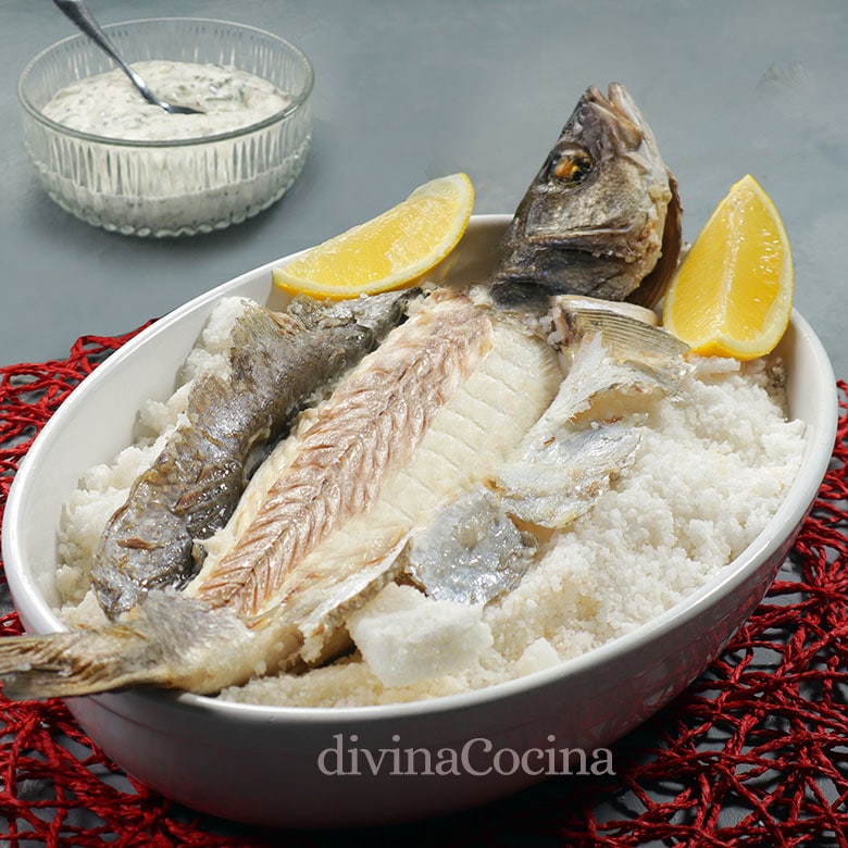 lubina a la sal lubina a la sal