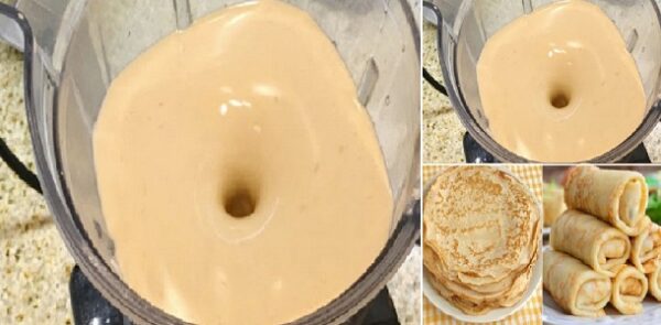 ¡MI MASA LIGERA Y MUY SABROSA! CREPES DE LICUADORA MÁS FÁCIL DEL MUNDO, ES PERFECTO CON CUALQUIER RELLENO …