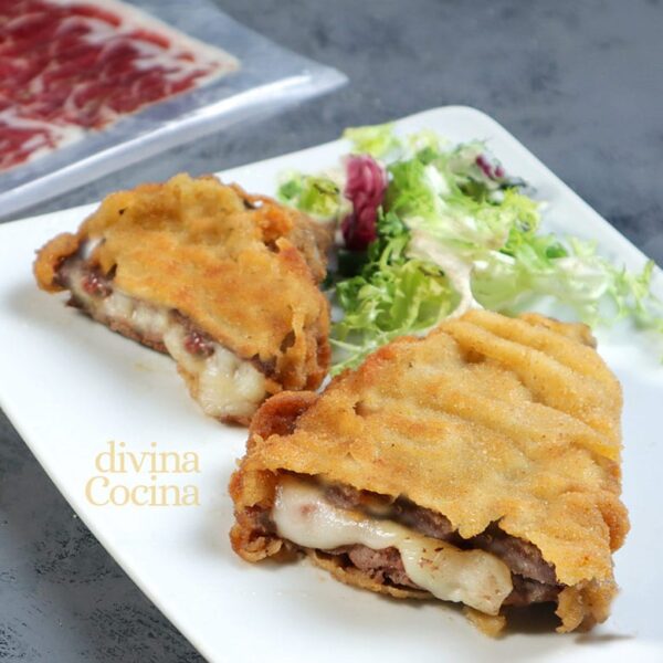 MIni cachopo de ternera (Cachopines)