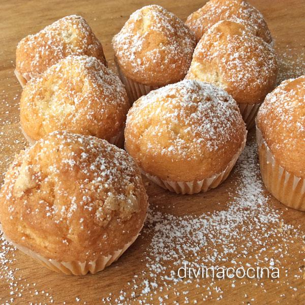 magdalenas de aceite de oliva