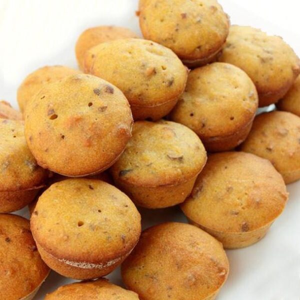 Magdalenas de calabaza y nueces