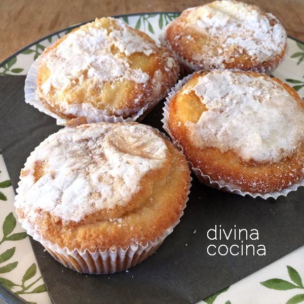 magdalenas de nata magdalenas de nata