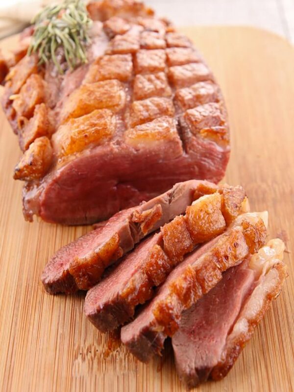 Magret de pato a la sal