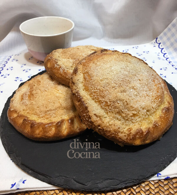 Manoletes de Cabello de Ángel (receta de Córdoba)