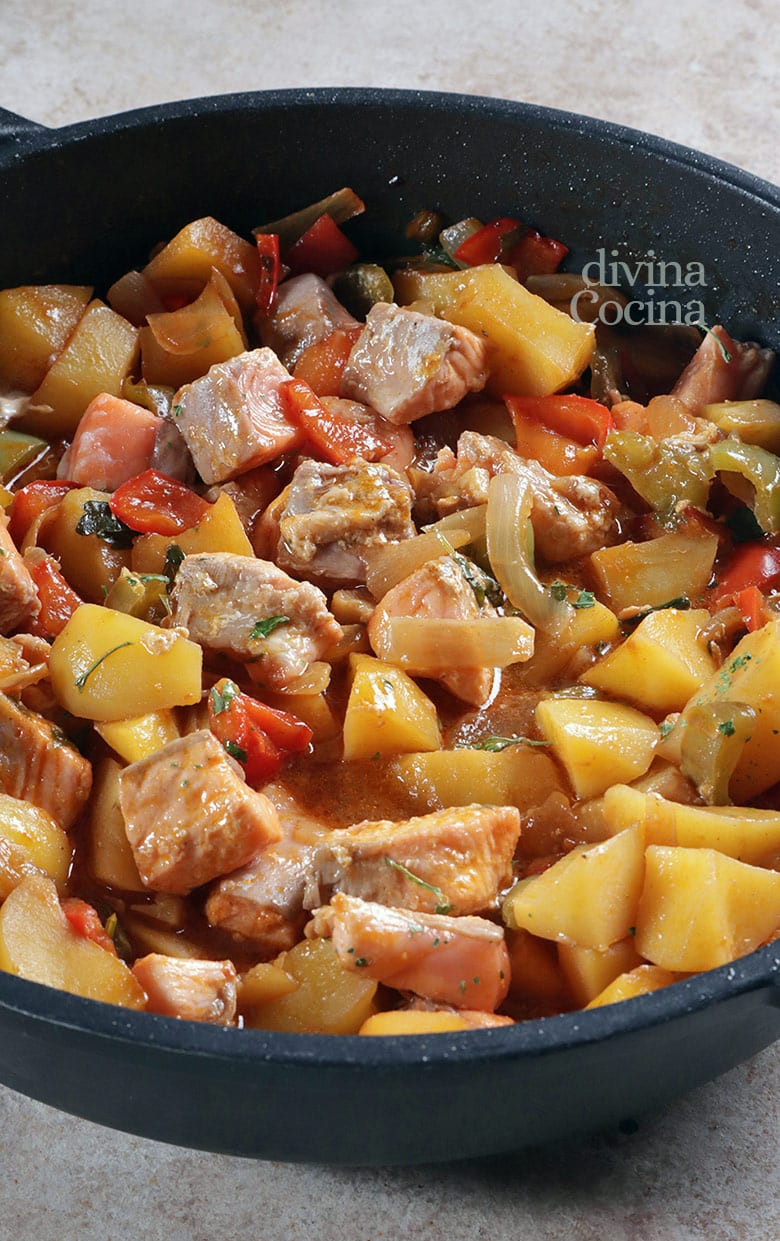 marmitako de salmon marmitako de salmon