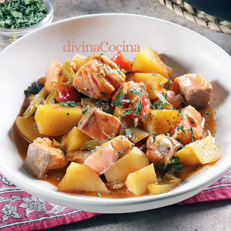 marmitako de salmon marmitako de salmon