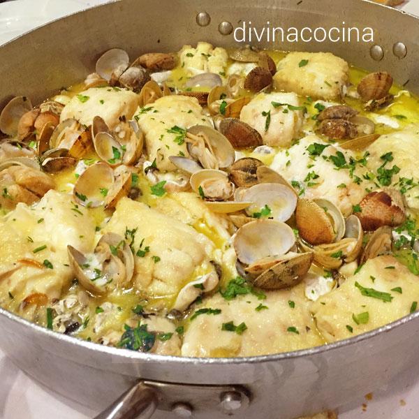 Merluza al estilo de Joxean