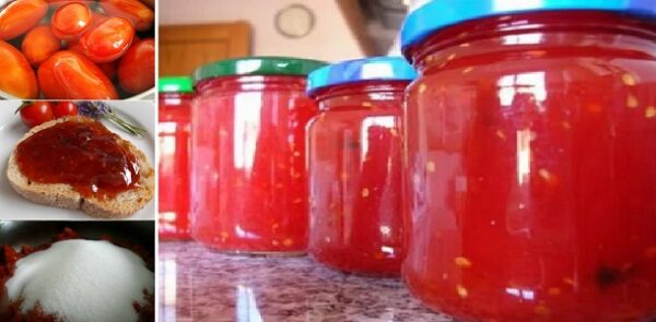 Mermelada de tomate casera la mas Dulce y facil del mundo! Si te gusta dinos HOLA y dale a Me Gusta MIREN…