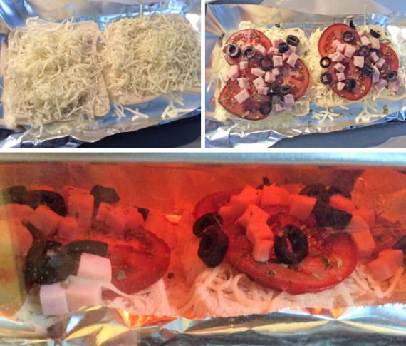 pizzas rápidas en pan de molde pizzas rápidas en pan de molde