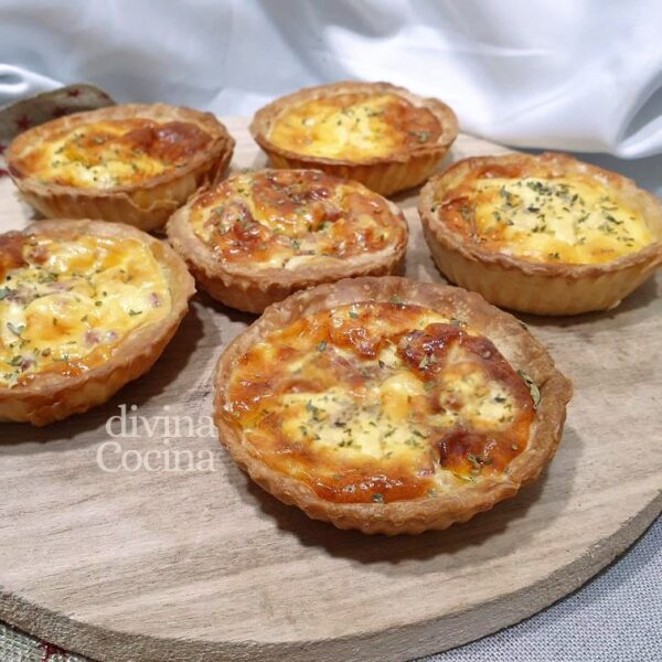 Mini quiches variados