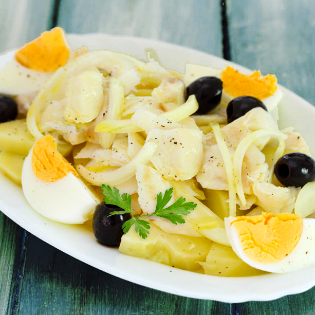 mojete de bacalao bandeja mojete de bacalao bandeja