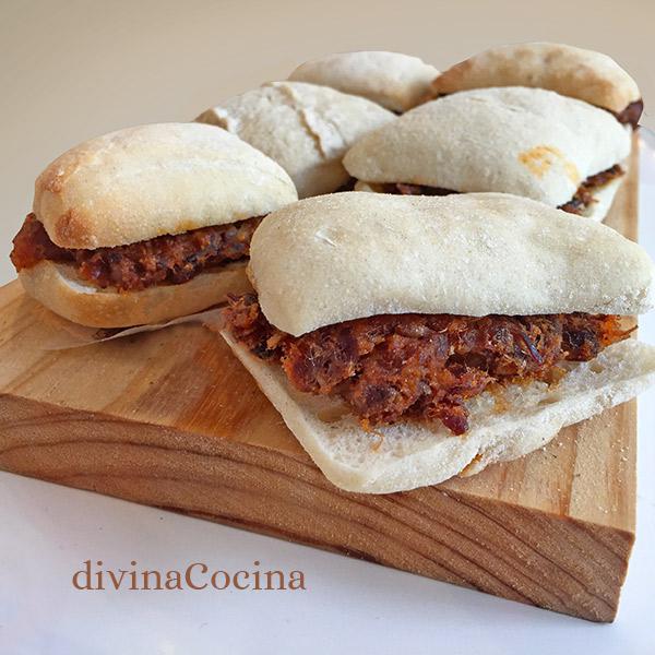 montaditos de pringa