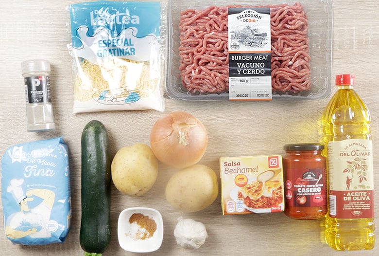 musaka calabacin ingredientes musaka calabacin ingredientes