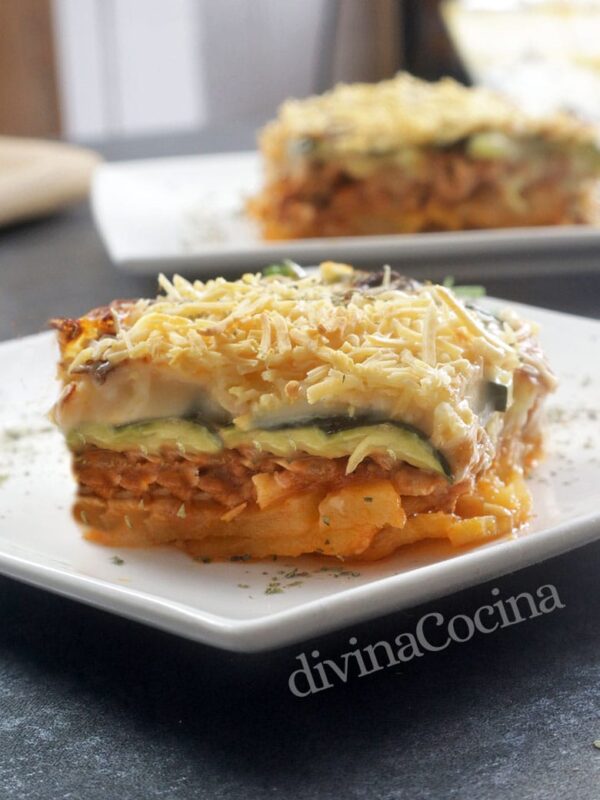 Moussaka de calabacín