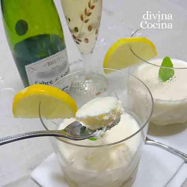 mousse de champan o cava mousse de champan o cava