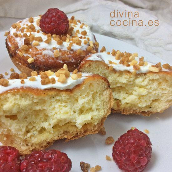 Muffins de queso crema