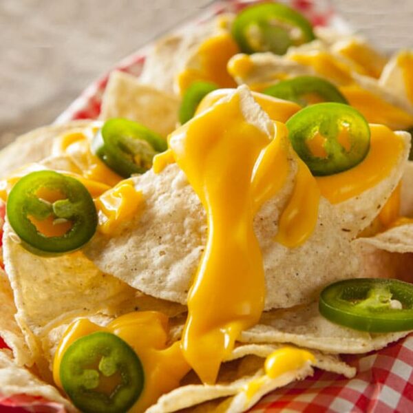 Nachos con queso